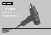 WELDY HG 210-B Traduccion Del Manual De Instrucciones Originales