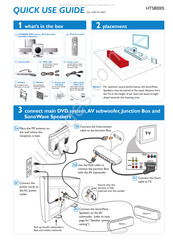 Philips HTS8000S/01 Guia De Inicio Rapido