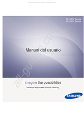 Samsung ML-551 Serie Manual Del Usuario