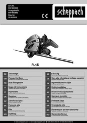 Scheppach PL45 Traduccion Del Manual De Instrucciones Originales