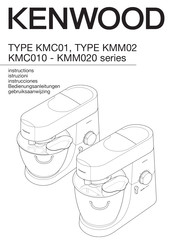 Kenwood KMC010 Serie Manual De Instrucciones