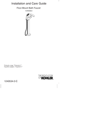 Kohler K-T97334-4-CP Guía De Instalación Y Cuidado