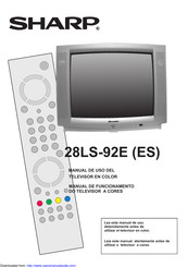 Sharp 28LS-92E Manual De Uso