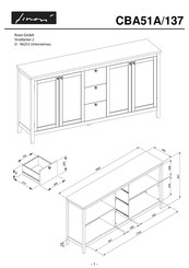 finori CBA51A/137 Instrucciones De Montaje