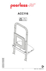 peerless-AV ACC116 Manual De Instrucciones