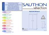 SAUTHON selection PAULIN ZW191A Instrucciones De Montaje