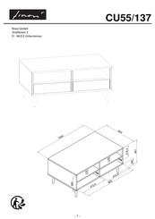 finori CU55/137 Instrucciones De Montaje