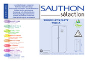 SAUTHON selection Disney baby WINNIE LET'S PARTY VS191A Instrucciones De Montaje