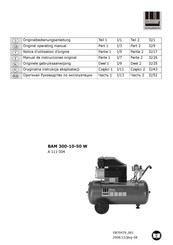 Schneider Airsystems A 111 003 Manual De Instrucciones Original