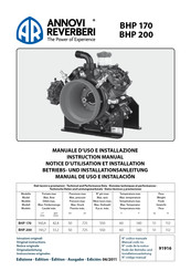 Annovi Reverberi BHP 170 Manual De Uso E Instalación