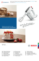 Bosch MFQ2210 Instrucciones De Uso