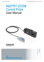 Rohde & Schwarz R&S RT-ZC05B Manual Del Usuario