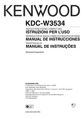 Kenwood KDC-W3534 Manual De Instrucciones