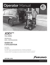 Bruno JOEY VSL-4400G Manual Del Operador