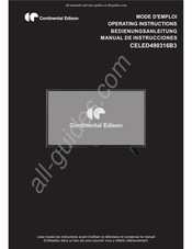 CONTINENTAL EDISON CELED490316B3 Manual De Instrucciones