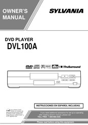 Sylvania DVL100A Manual Del Propietário