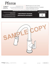 Pfister Colfax GT529-COLY Guía De Mantenimiento Y Cuidado