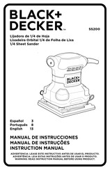 Black and Decker SS200 Manual De Instrucciones