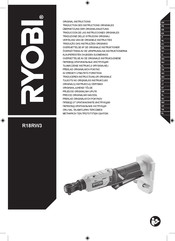 Ryobi R18RW3-0 Traducción De Las Instrucciones Originales