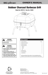 BBQ Grillware CBT817L Manual Del Propietário