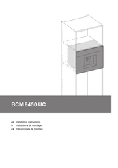 Thermador BCM 8450 UC Instrucciones De Montaje