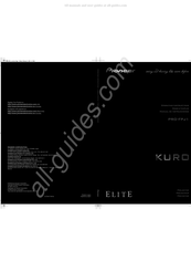 Pioneer KURO PRO-FPJ1 Manual De Instrucciones