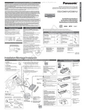 Panasonic CQ-C3401U Instrucciones De Instalación