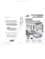 JVC DLA-HD990 Manual De Instrucciones