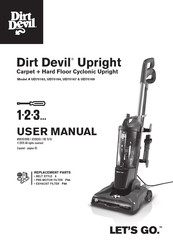 Dirt Devil Power MAX UD70167 Manual Del Usuario