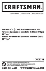 Craftsman CMCD732 Manual De Instrucciones