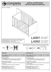 Completa Móveis LA001 Instrucciones De Montaje