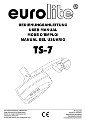 EuroLite TS-7 Manual Del Usuario
