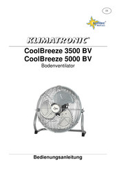 Suntec Wellness Klimatronic CoolBreeze 5000 BV Manual De Instrucciones