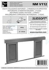 Mantion SLIDSOFT NM V112 Instrucciones De Montaje