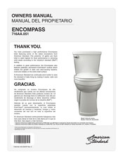 American Standard ENCOMPASS 716AA.051 Manual Del Propietário