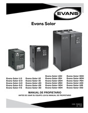 Evans Evans-Solar-40H Manual De Propietario