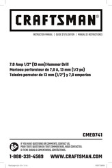 Craftsman CMED741-CA Manual De Instrucciones