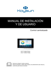 Kaysun KCCT-384B IPSB Manual De Instalación Y De Usuario