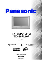 Panasonic QuintrixF TX-28PL10F Manual De Instrucciones