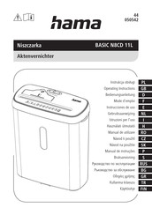 Hama BASIC N8CD 11L Instrucciones De Uso