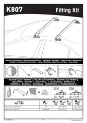 Yakima K807 Instrucciones De Montaje