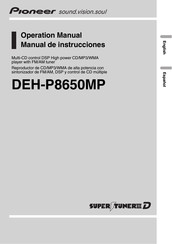 Pioneer SUPER TUNER III D DEH-P8650MP Manual De Instrucciones