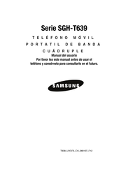 Samsung SGH-T639 Serie Manual Del Usuario