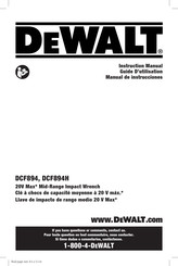 DeWalt DCF894HB Manual De Instrucciones