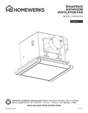 Homewerks SmartVent 7145-80v-HS Manual Del Usuario