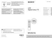 Sony BRAVIA KDL-60EX700 Manual De Instrucciones