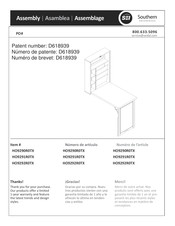 Southern Enterprises HO9290R0TX Instrucciones De Asamblea