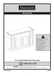 Twin-Star International TRESANTI TC60-9741 Manual Del Usuario