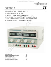 Velleman PS230210 Manual Del Usuario