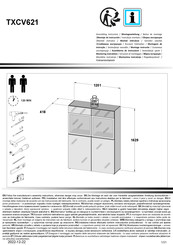 Forte TXCV621 Instrucciones De Montaje